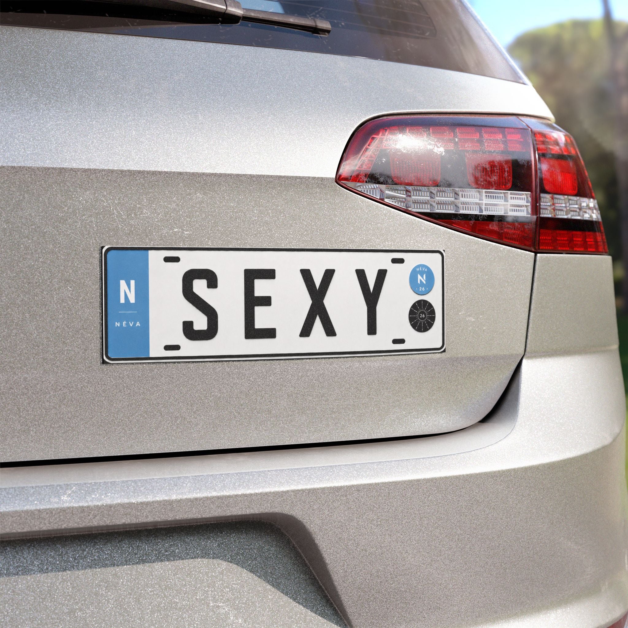 Sexy License Plate Car Magnet