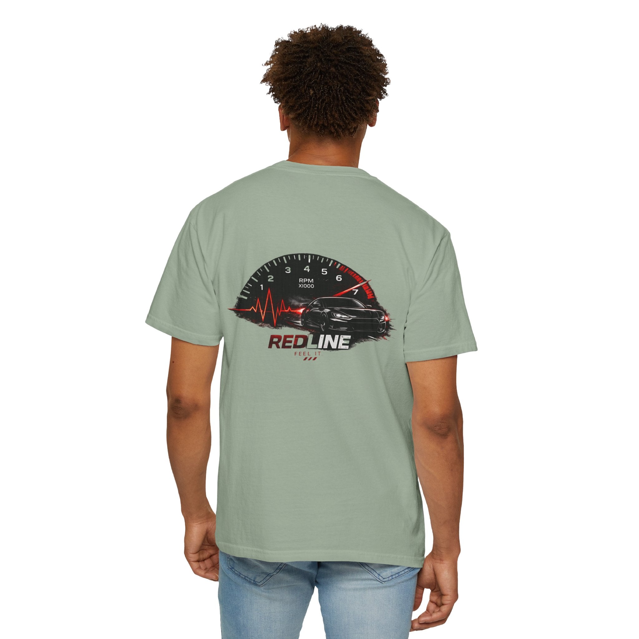 Red Line Speed Gauge T‑Shirt