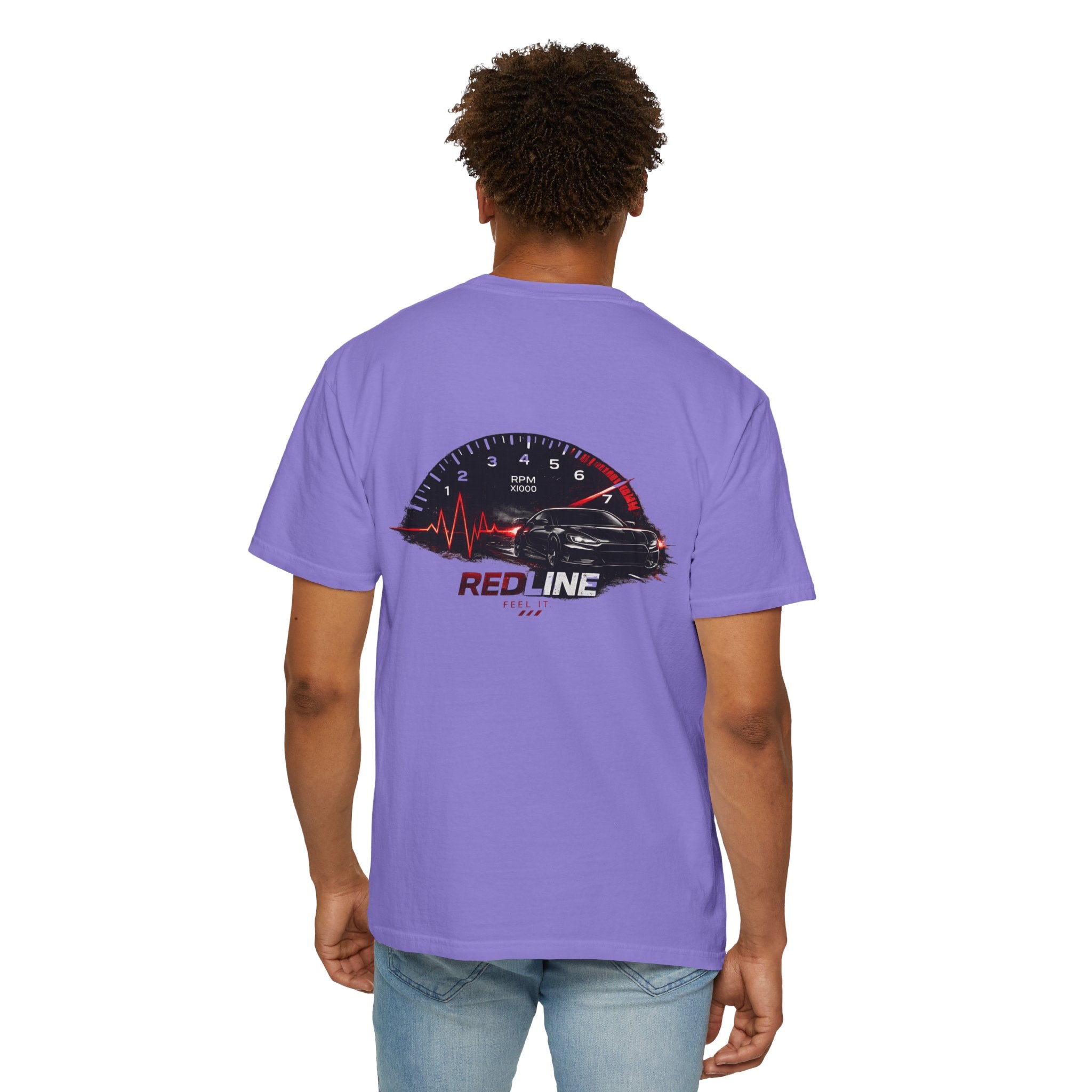 Red Line Speed Gauge T‑Shirt