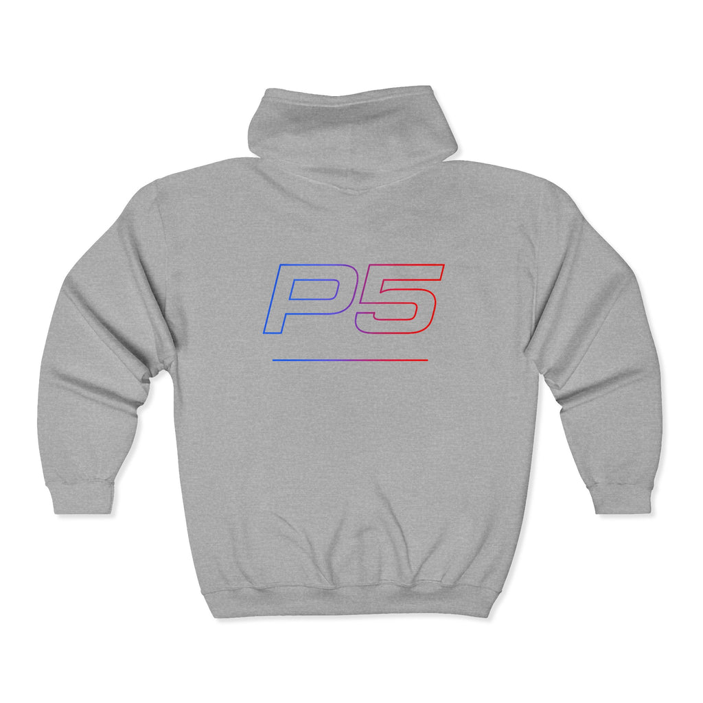 P5 Retro Racing Zip Hoodie