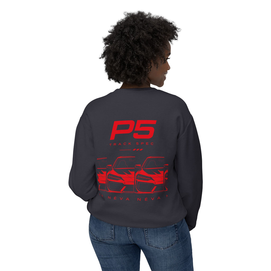 P5 Track Fade Crewneck Sweatshirt