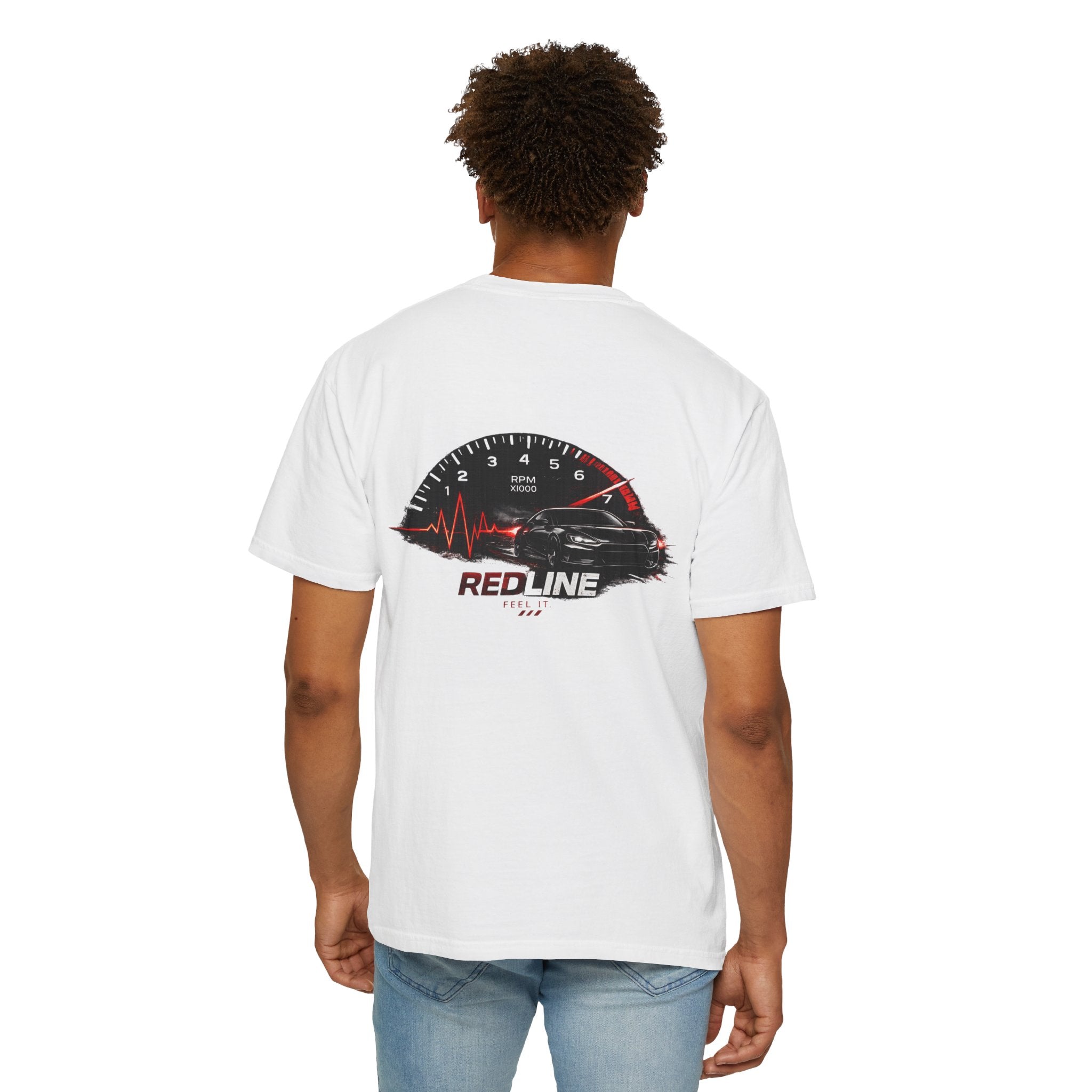 Red Line Speed Gauge T‑Shirt