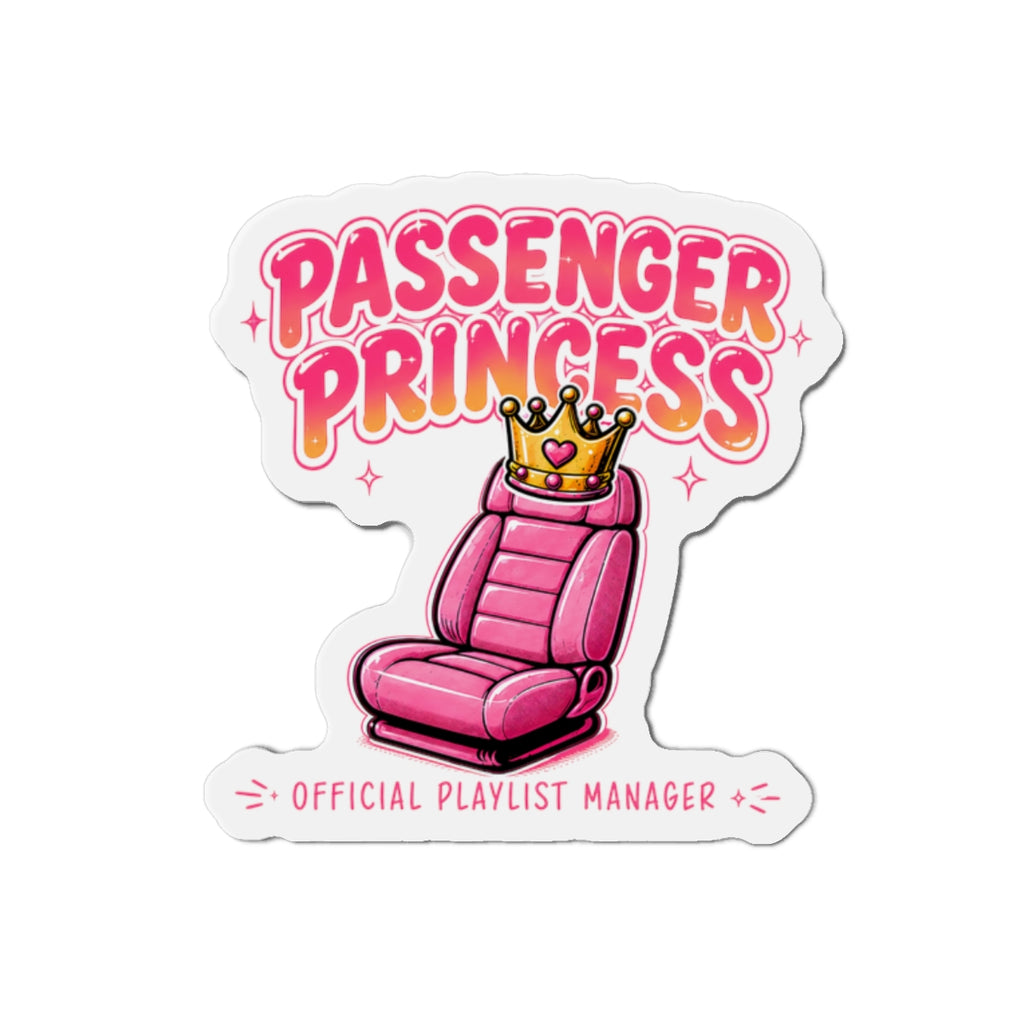 Passenger Princess Die-Cut Magnet