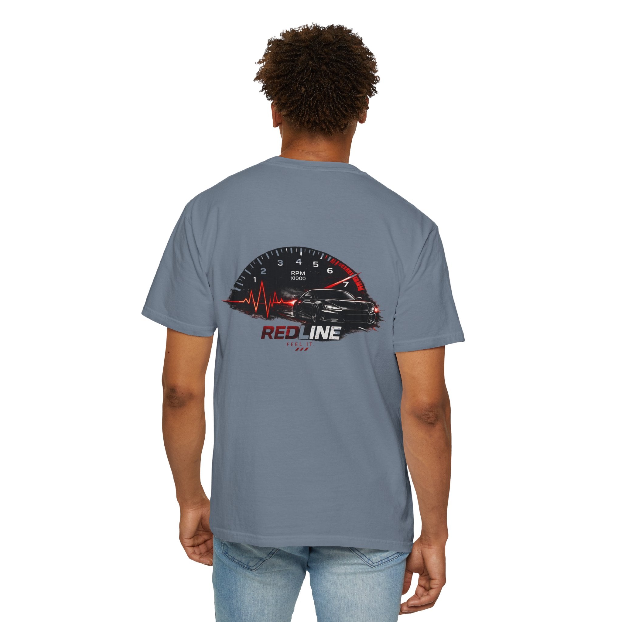 Red Line Speed Gauge T‑Shirt