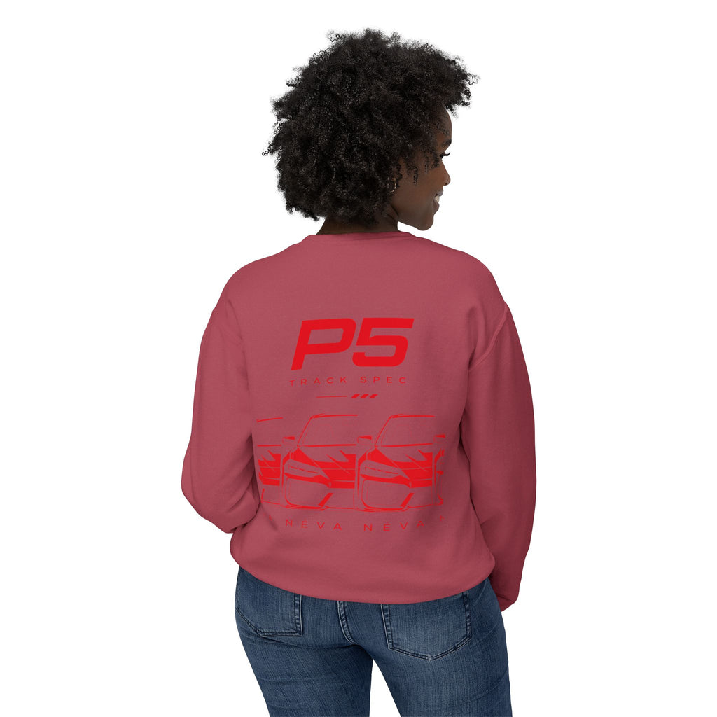 P5 Track Fade Crewneck Sweatshirt