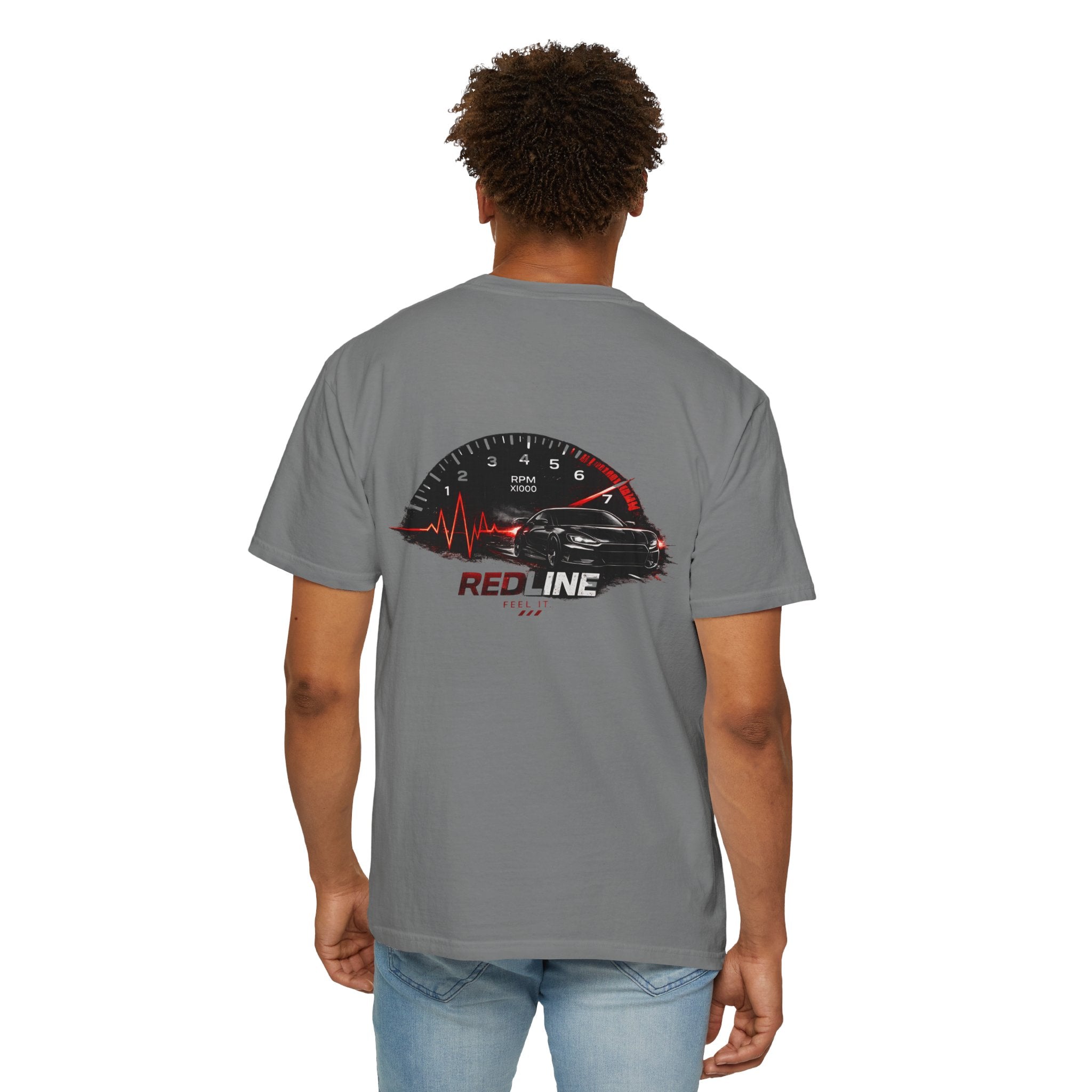 Red Line Speed Gauge T‑Shirt