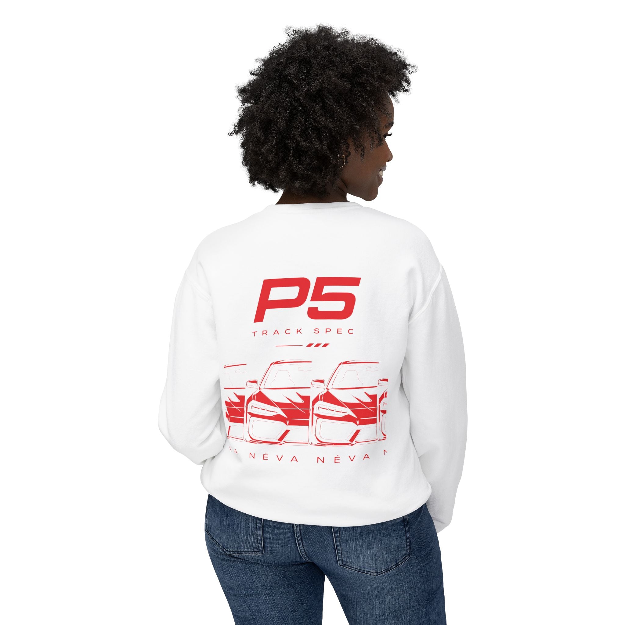 P5 Track Fade Crewneck Sweatshirt
