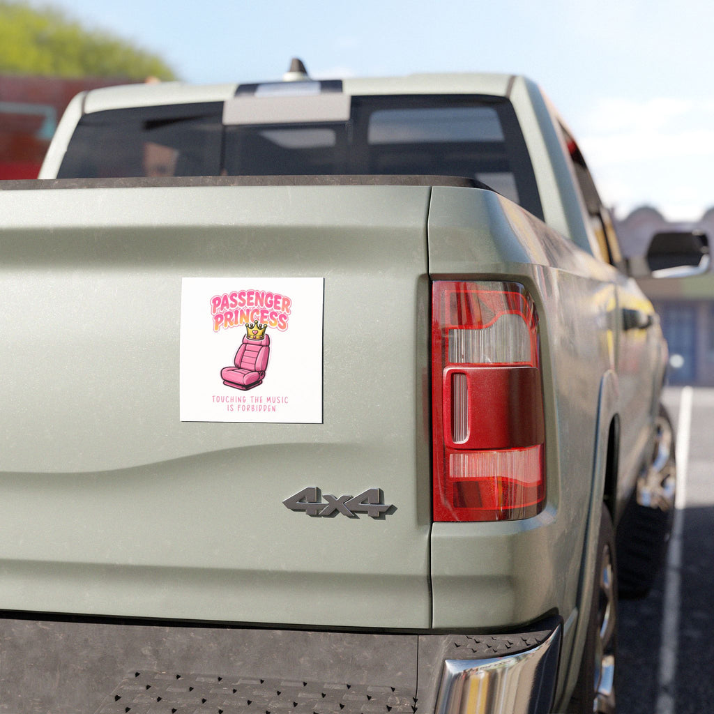 Passenger Princess Car Magnet