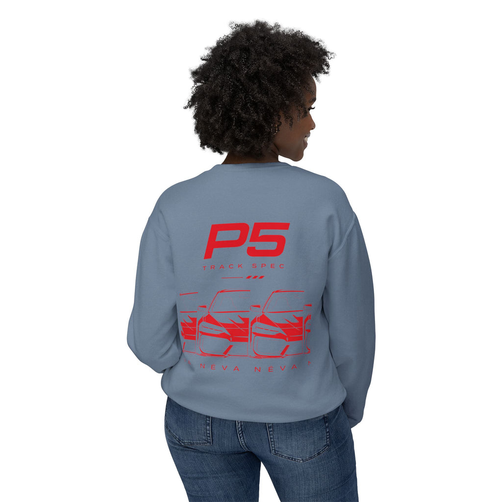 P5 Track Fade Crewneck Sweatshirt