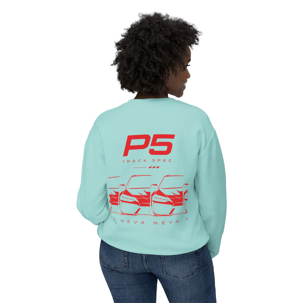 P5 Track Fade Crewneck Sweatshirt