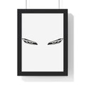 Minimalist Car Headlight Poster
