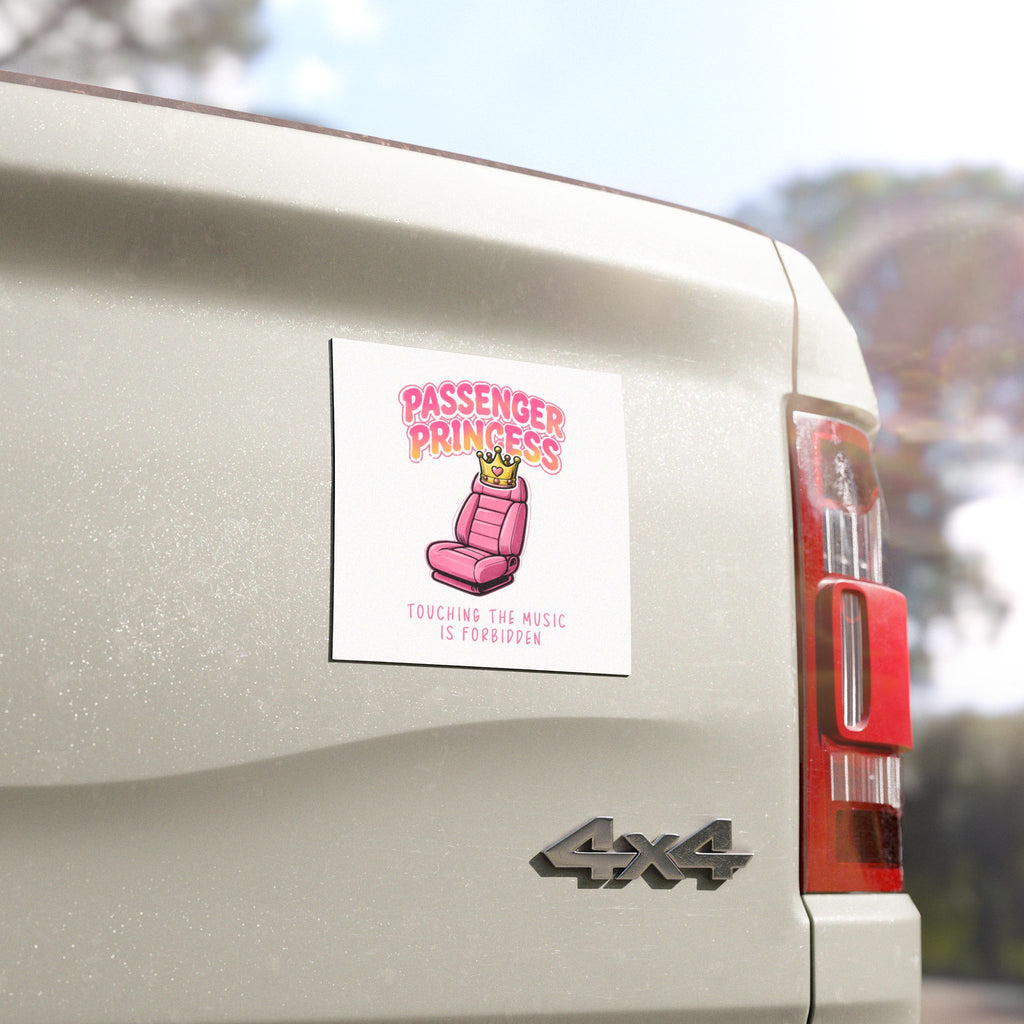 Passenger Princess Car Magnet