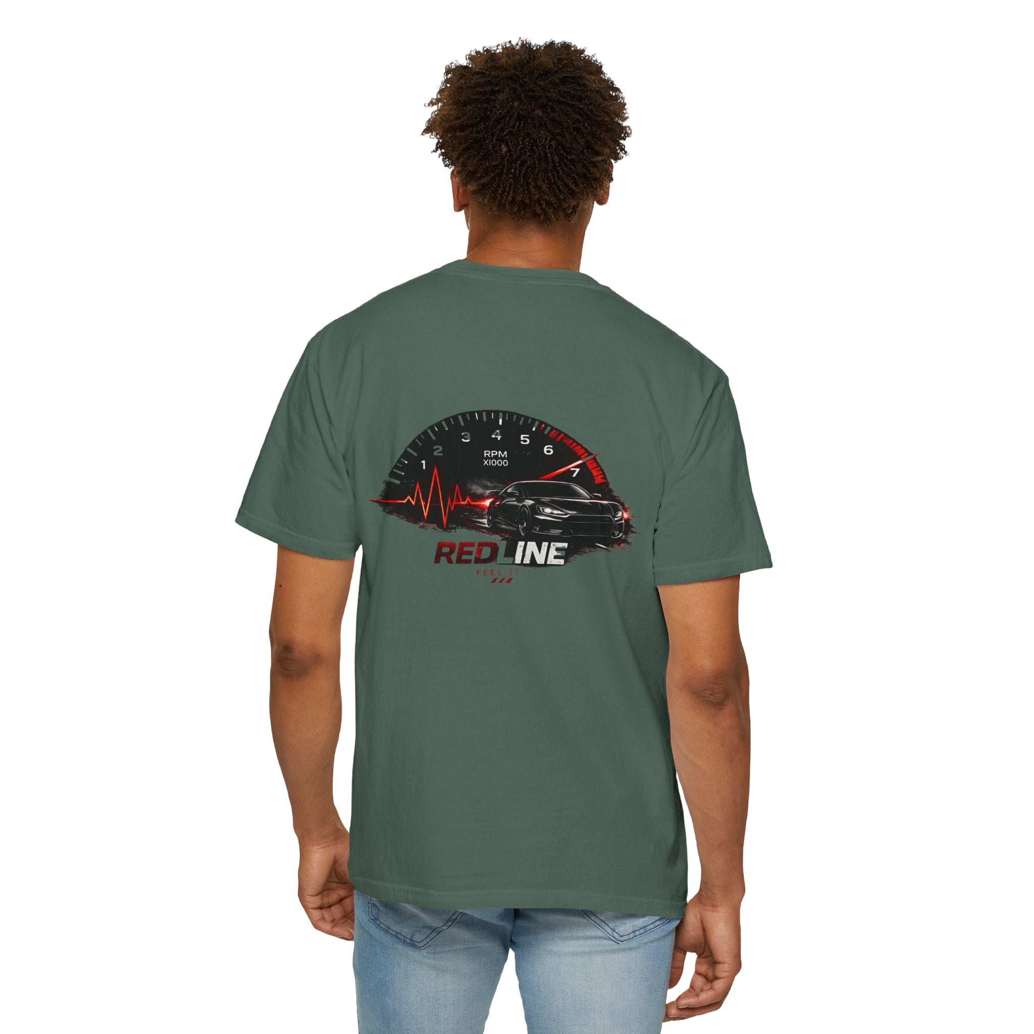 Red Line Speed Gauge T‑Shirt