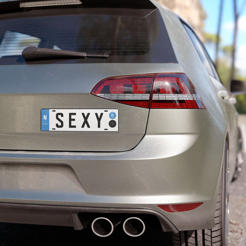 Sexy License Plate Car Magnet