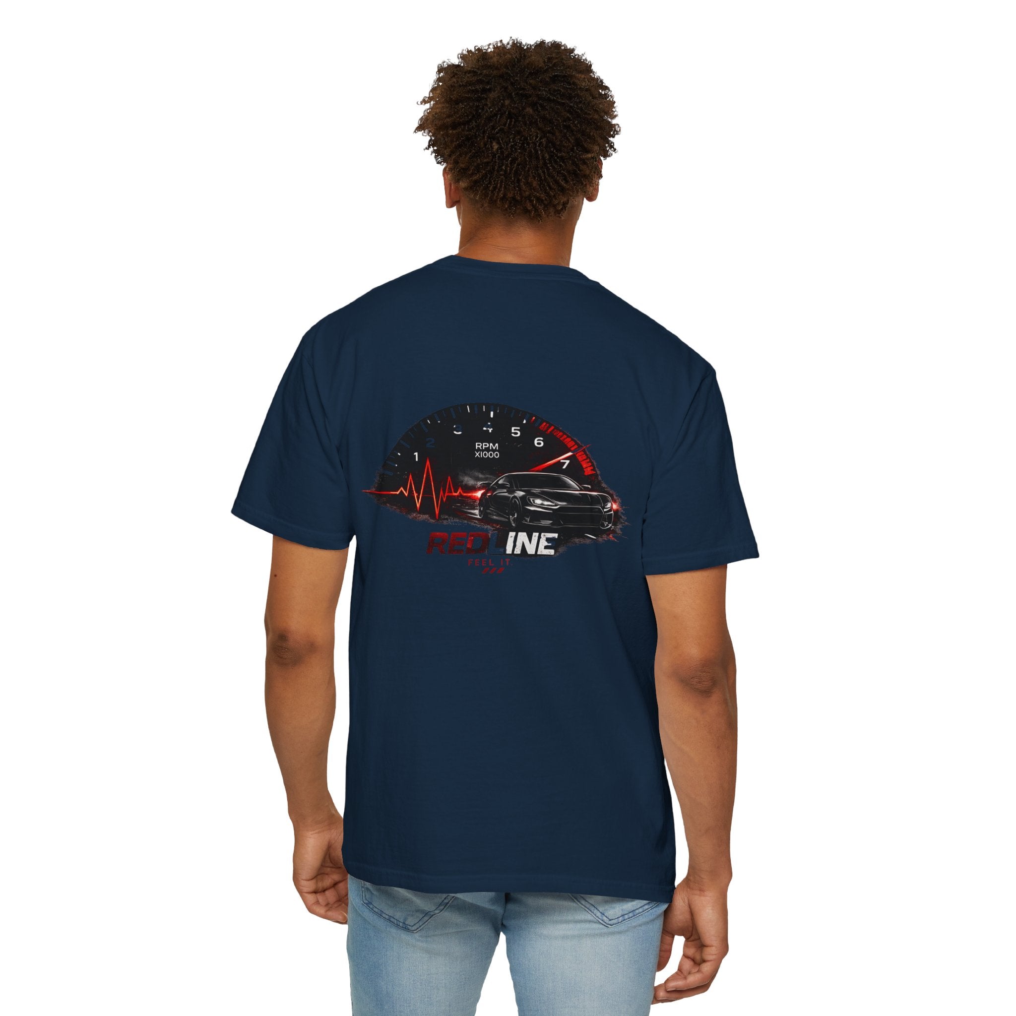 Red Line Speed Gauge T‑Shirt