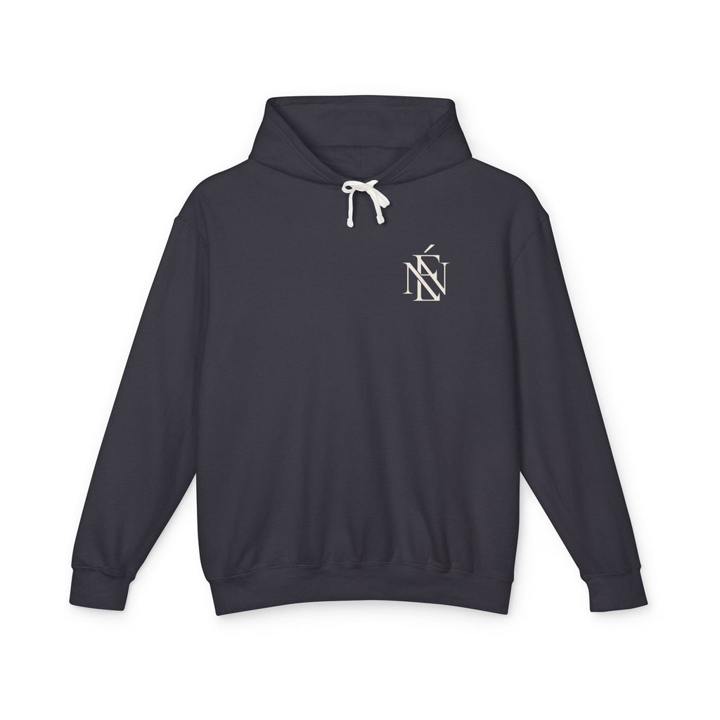 Sleek Car Headlight Eyes Graphic Lightweight Hoodie