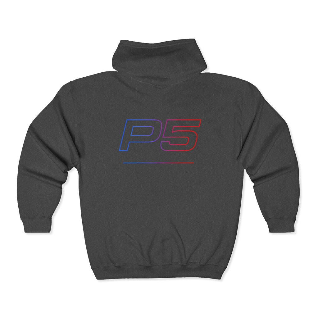 P5 Retro Racing Zip Hoodie