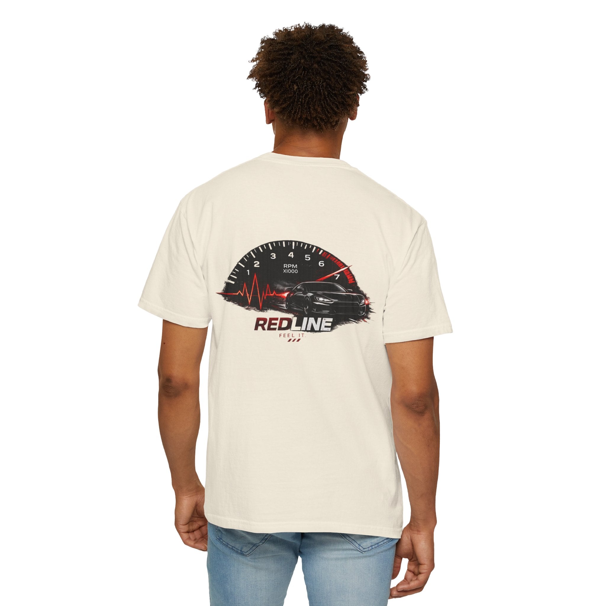 Red Line Speed Gauge T‑Shirt