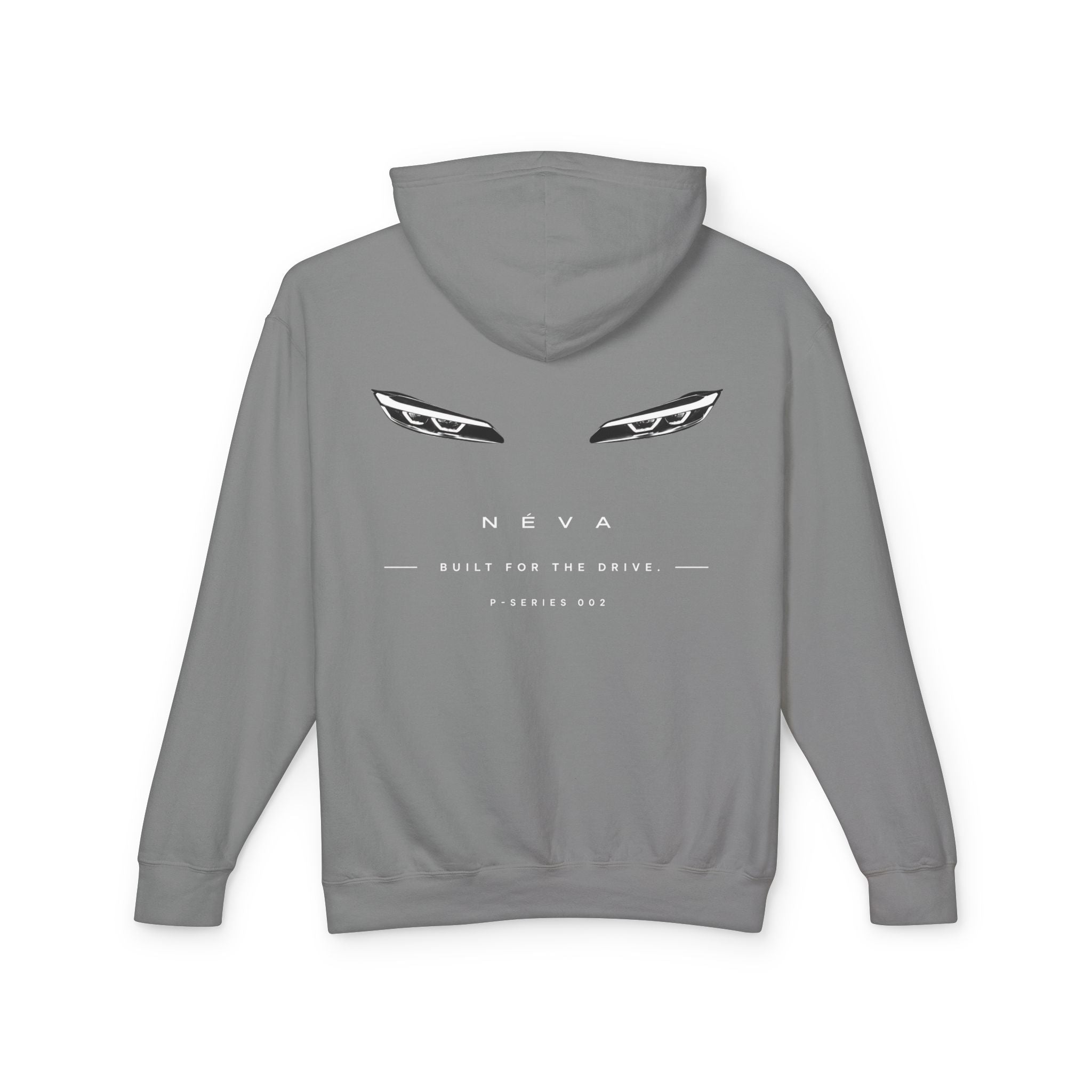 Sleek Car Headlight Eyes Graphic Lightweight Hoodie