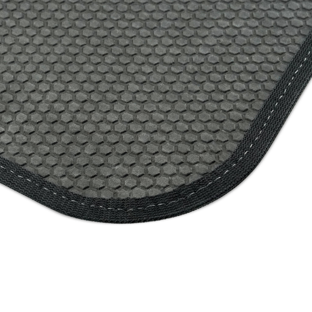 Car Mats — "Driver King" & "Passenger Princess" Matching Set (4-Piece)