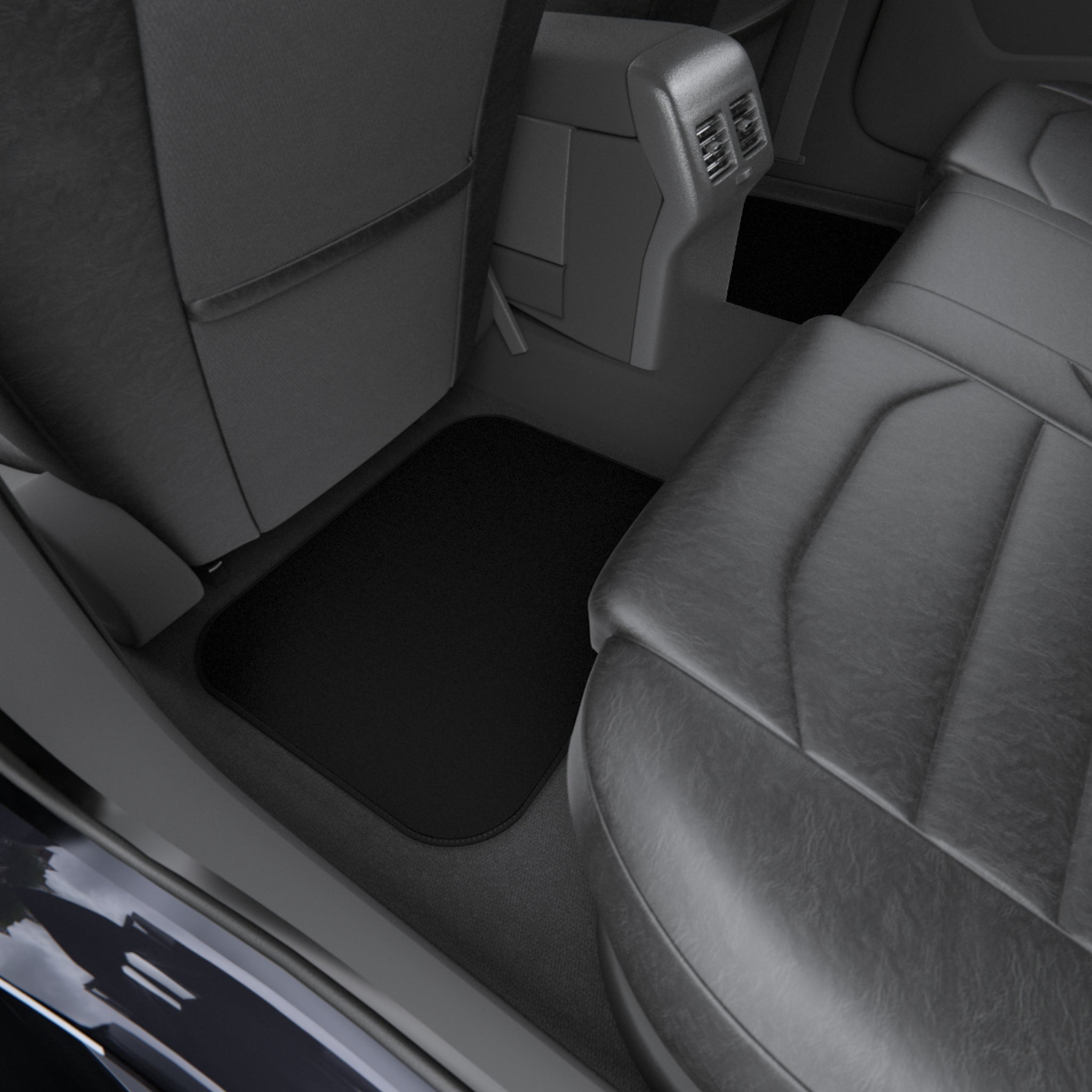 Car Mats — "Driver King" & "Passenger Princess" Matching Set (4-Piece)
